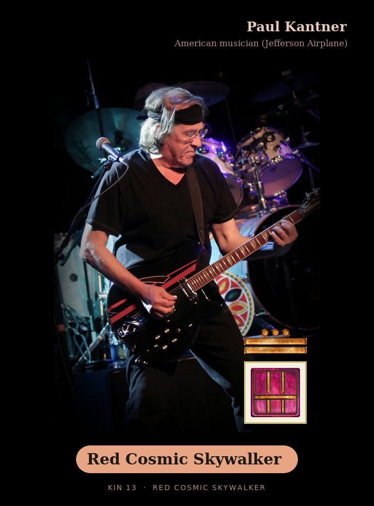 Paul Kantner · Red Cosmic Skywalker