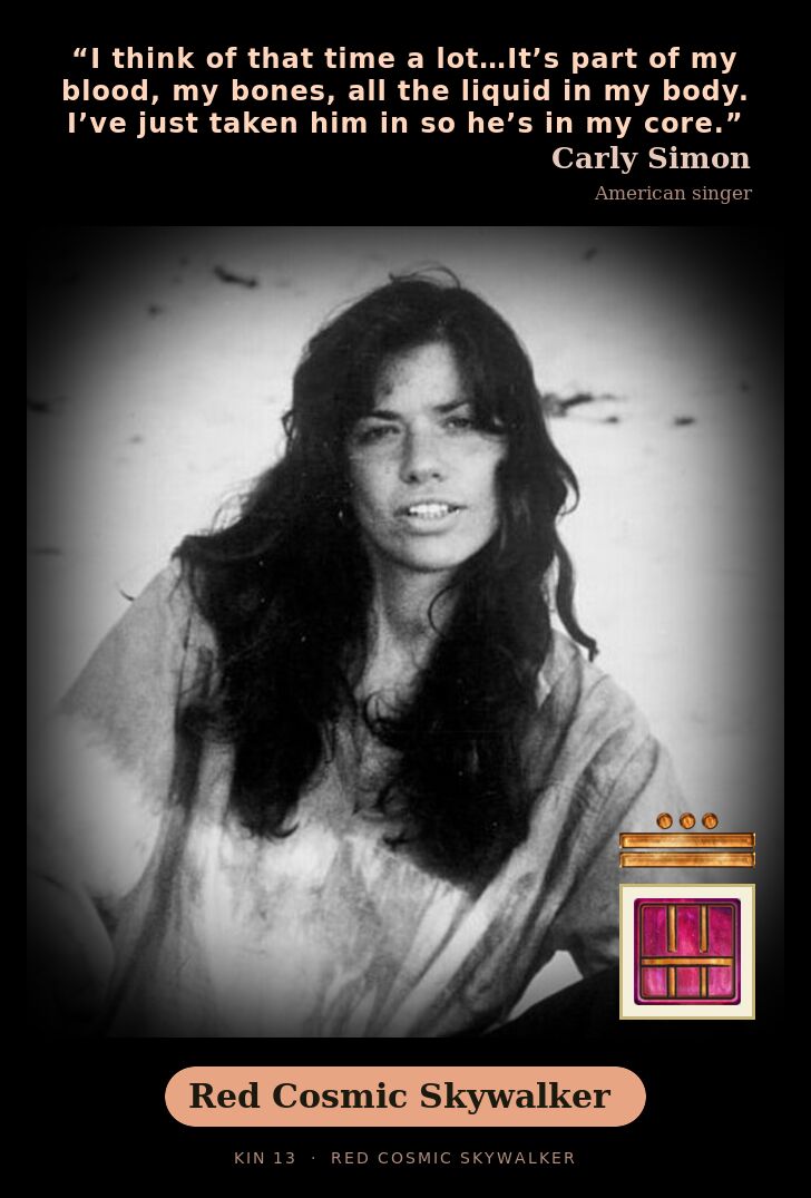 Carly Simon · Red Cosmic Skywalker