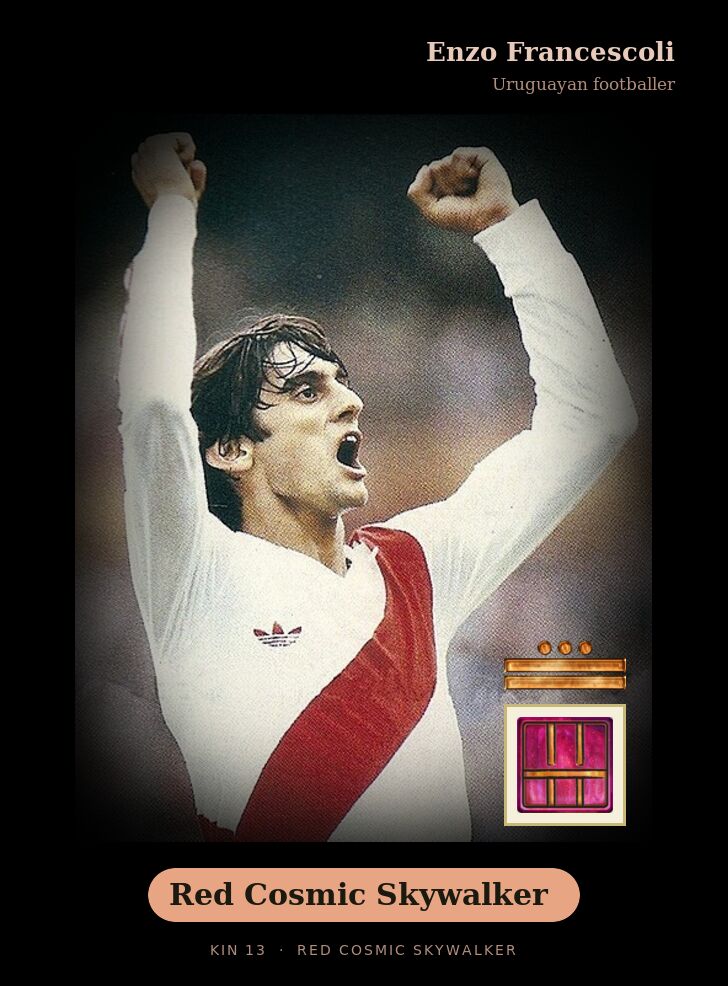 Enzo Francescoli · Red Cosmic Skywalker