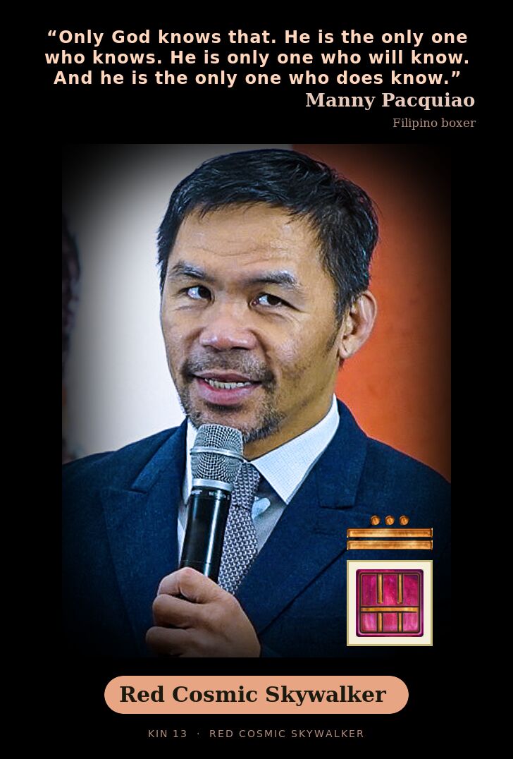 Manny Pacquiao · Red Cosmic Skywalker