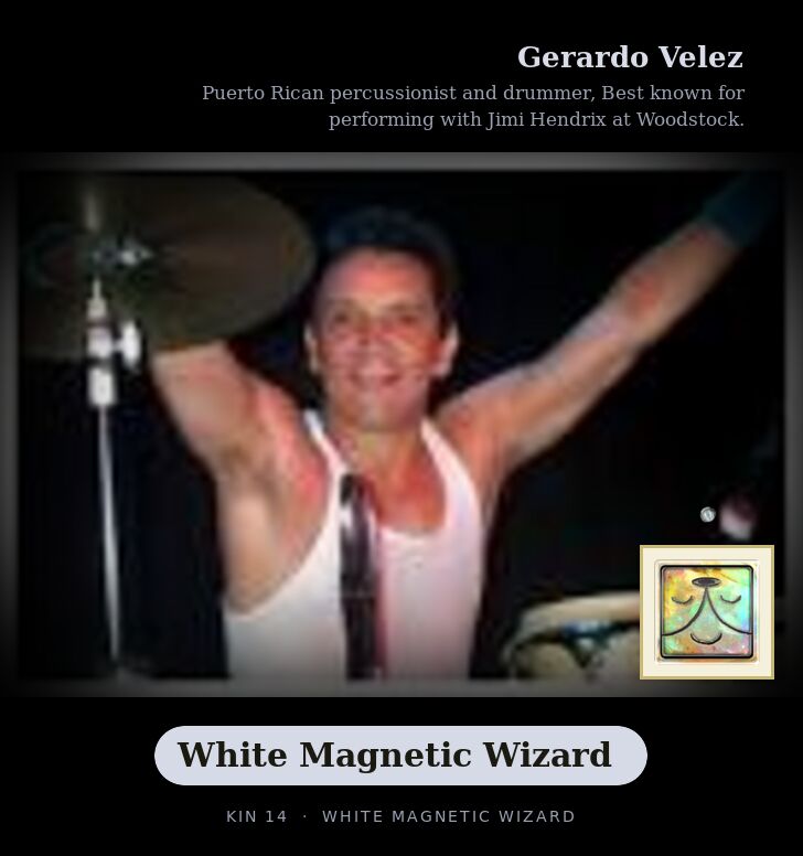 Gerardo Velez · White Magnetic Wizard