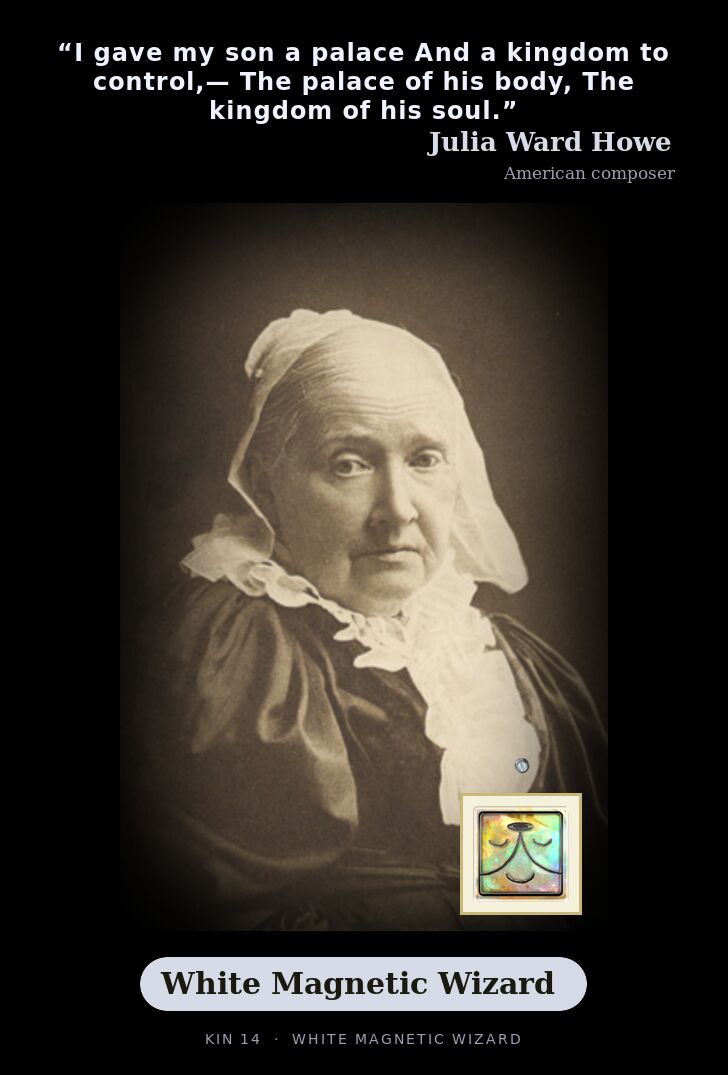 Julia Ward Howe · White Magnetic Wizard