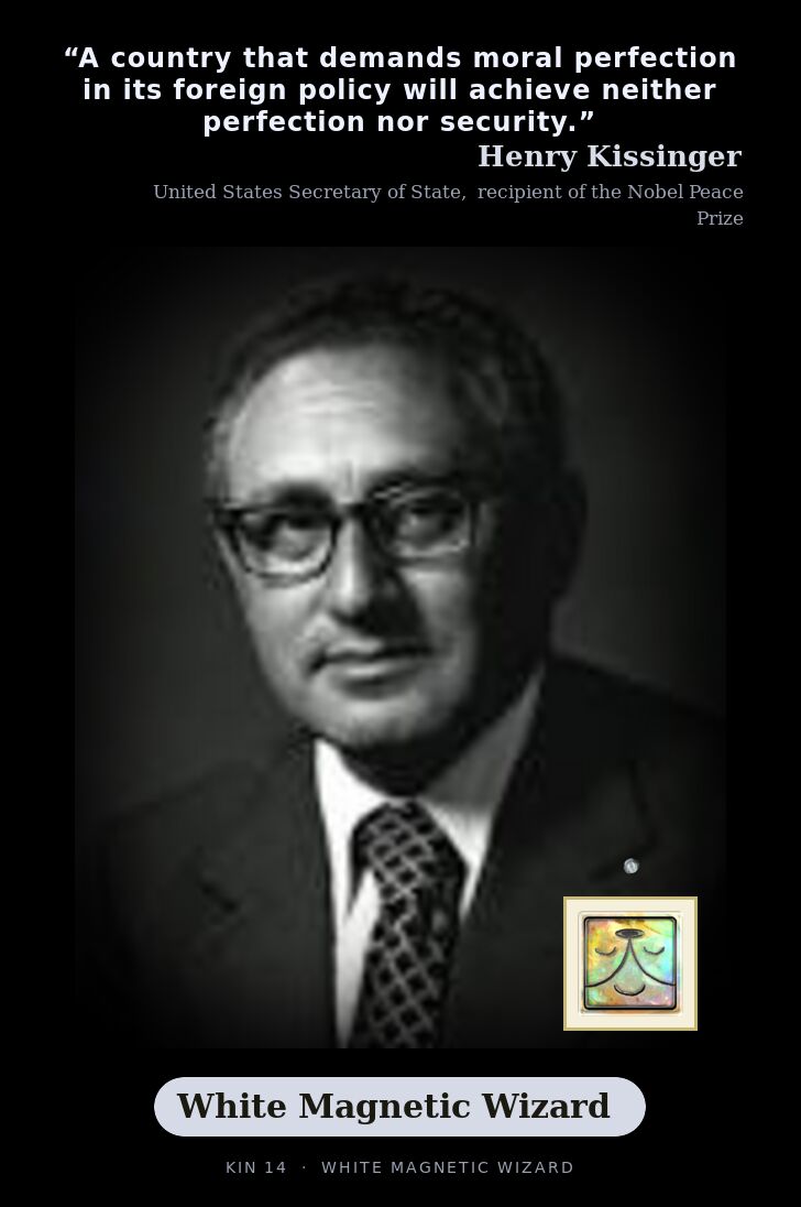 Henry Kissinger · White Magnetic Wizard