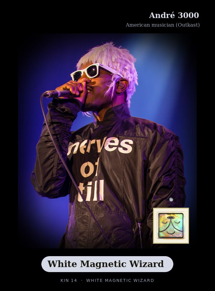 André 3000 · White Magnetic Wizard
