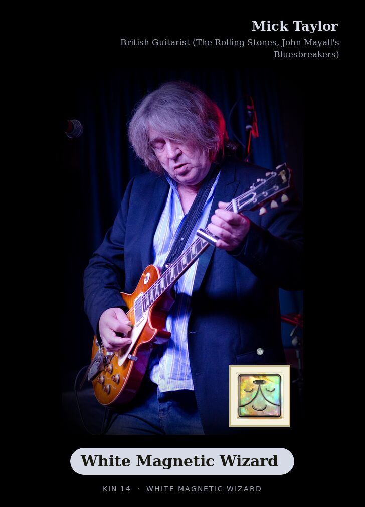Mick Taylor · White Magnetic Wizard