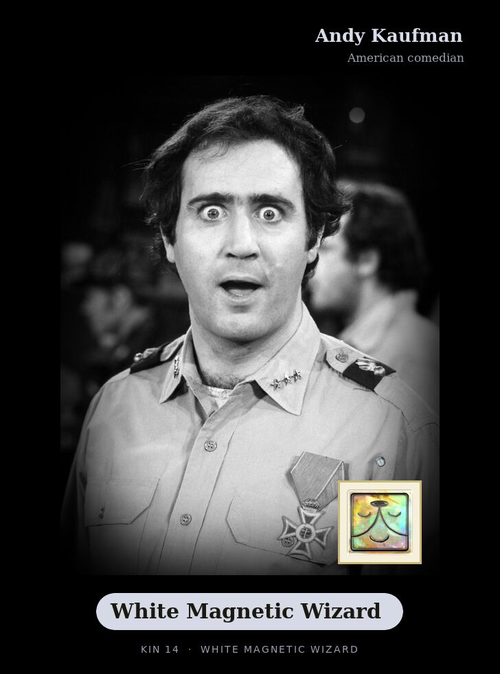 Andy Kaufman · White Magnetic Wizard