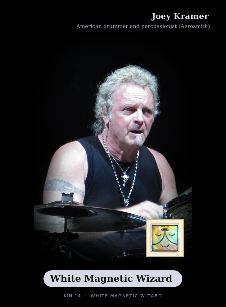 Joey Kramer · White Magnetic Wizard