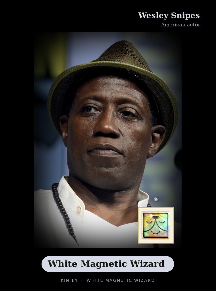 Wesley Snipes · White Magnetic Wizard