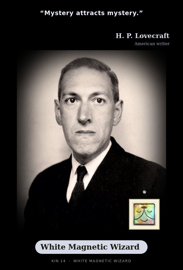 H. P. Lovecraft · White Magnetic Wizard