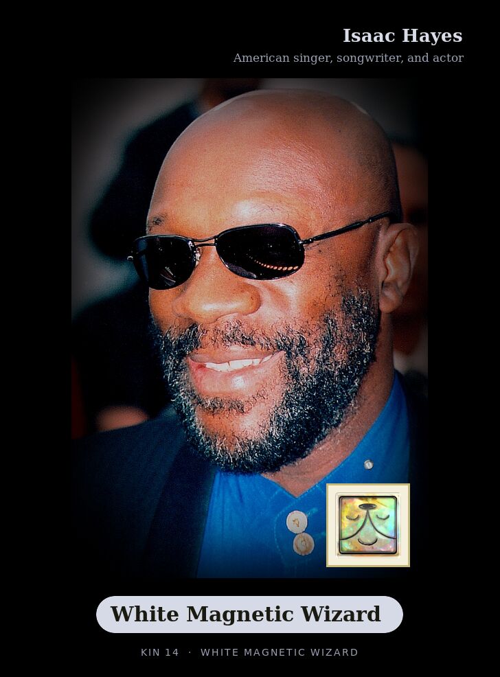 Isaac Hayes · White Magnetic Wizard