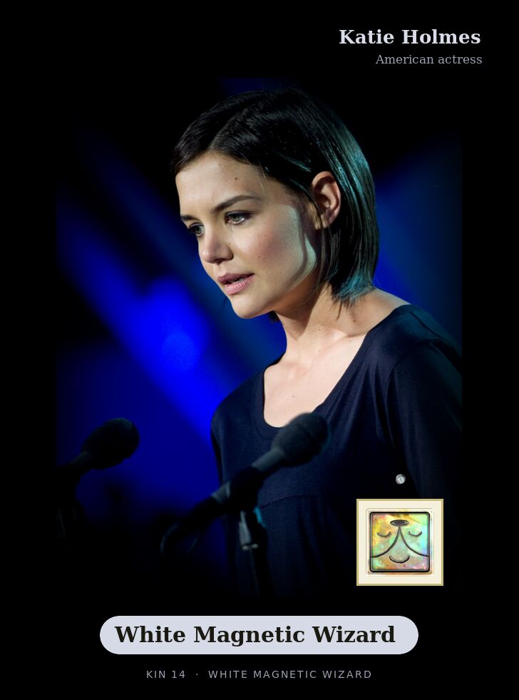 Katie Holmes · White Magnetic Wizard