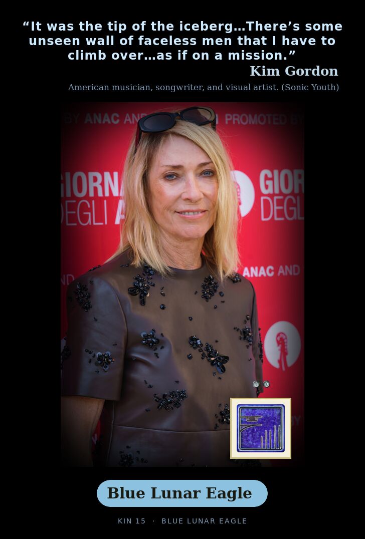 Kim Gordon · Blue Lunar Eagle