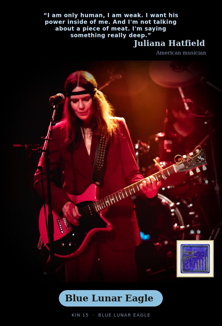 Juliana Hatfield · Blue Lunar Eagle