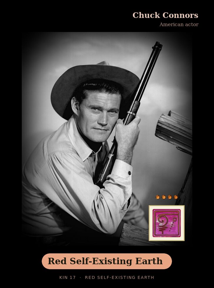 Chuck Connors · Red Self-Existing Earth