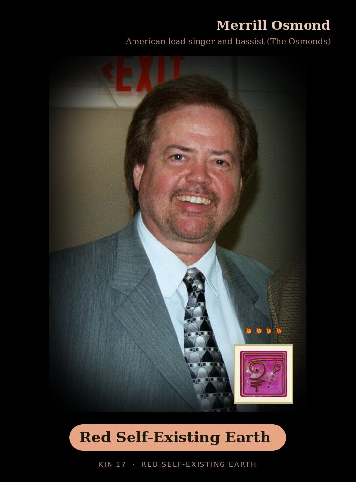 Merrill Osmond · Red Self-Existing Earth