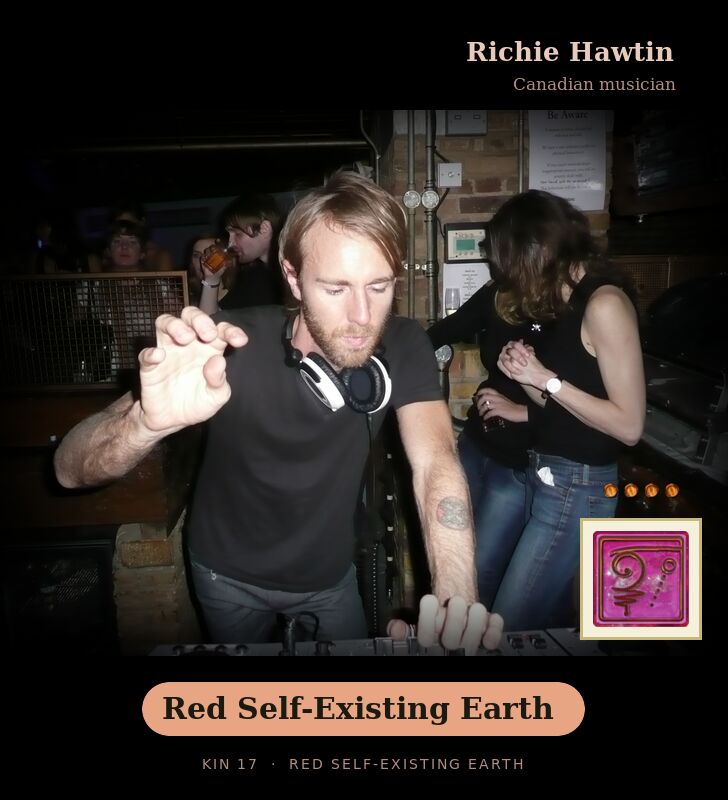 Richie Hawtin · Red Self-Existing Earth