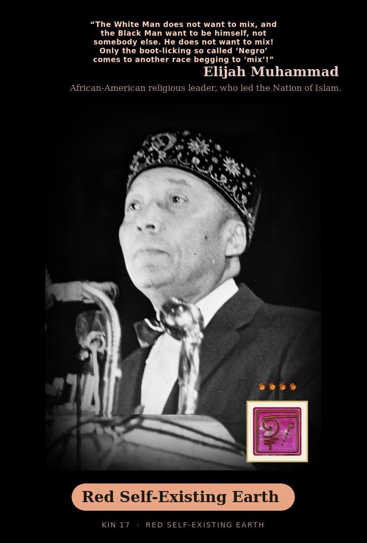Elijah Muhammad · Red Self-Existing Earth