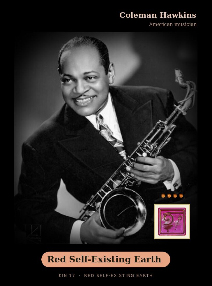 Coleman Hawkins · Red Self-Existing Earth