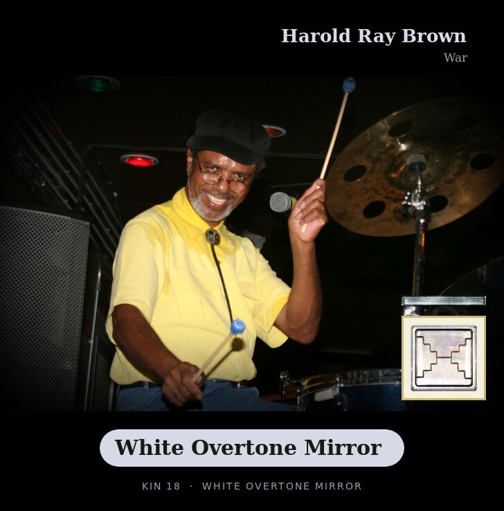Harold Ray Brown · White Overtone Mirror