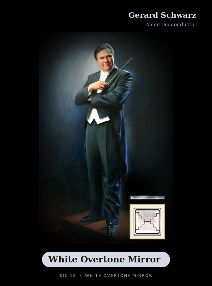 Gerard Schwarz · White Overtone Mirror