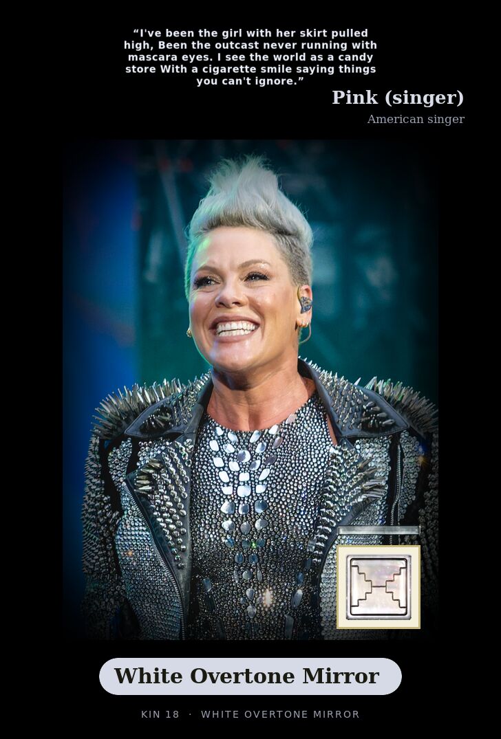 Pink (singer) · White Overtone Mirror