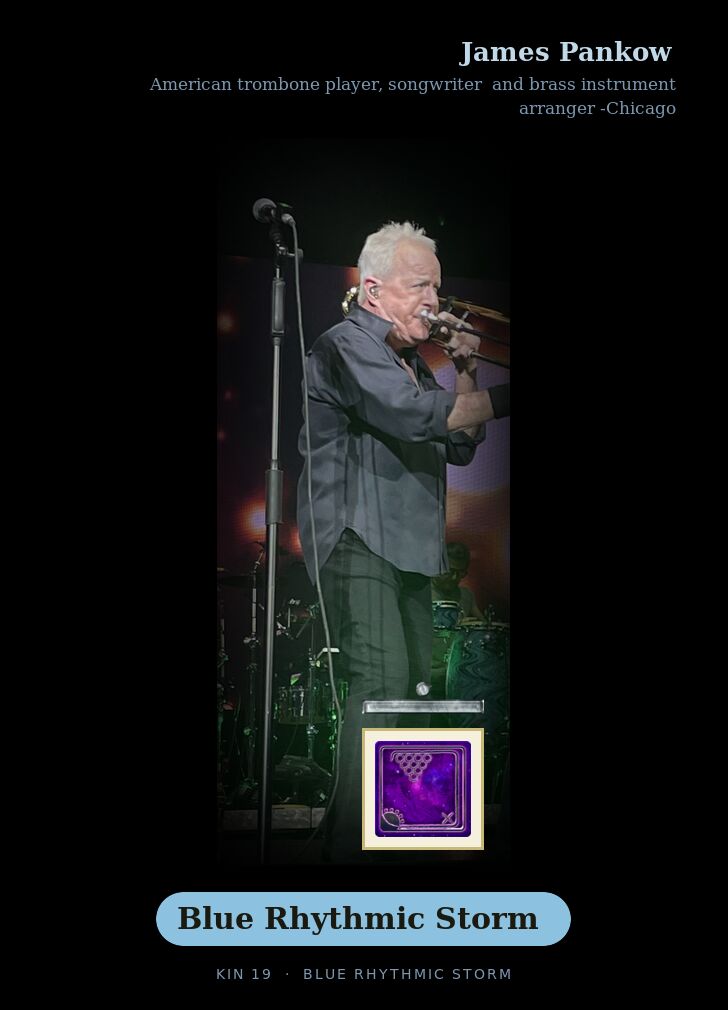 James Pankow · Blue Rhythmic Storm