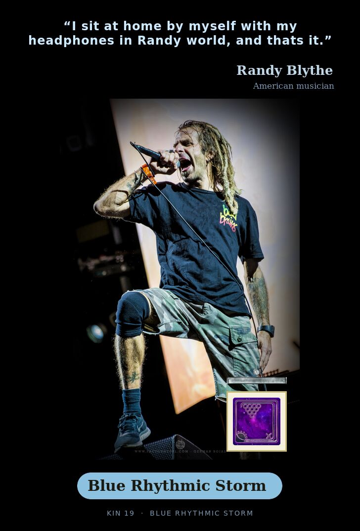 Randy Blythe · Blue Rhythmic Storm