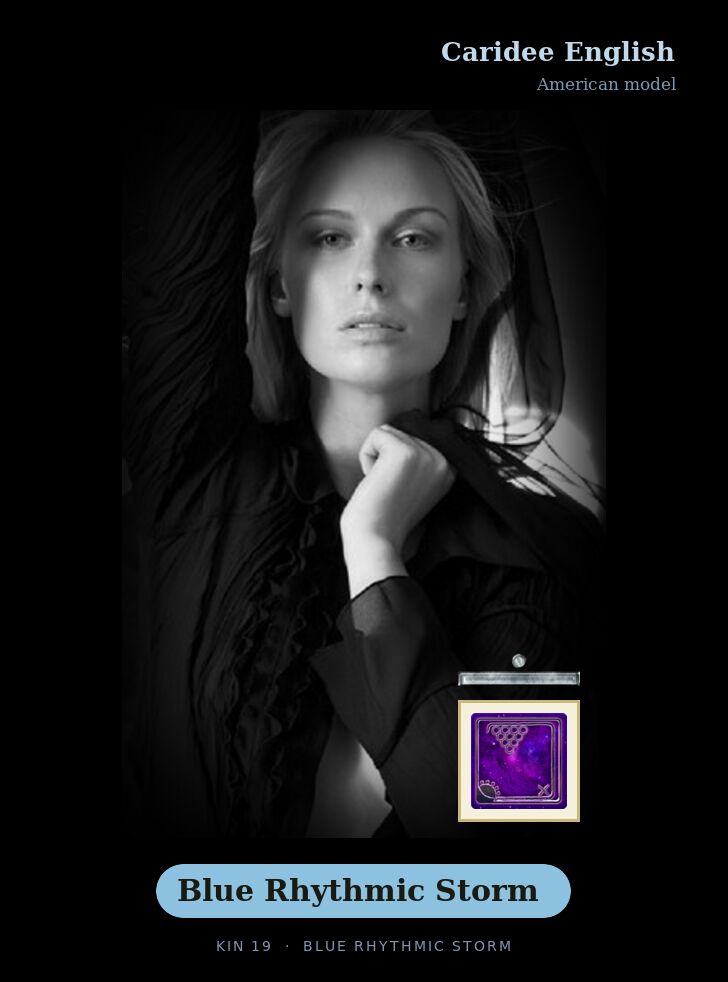 Caridee English · Blue Rhythmic Storm