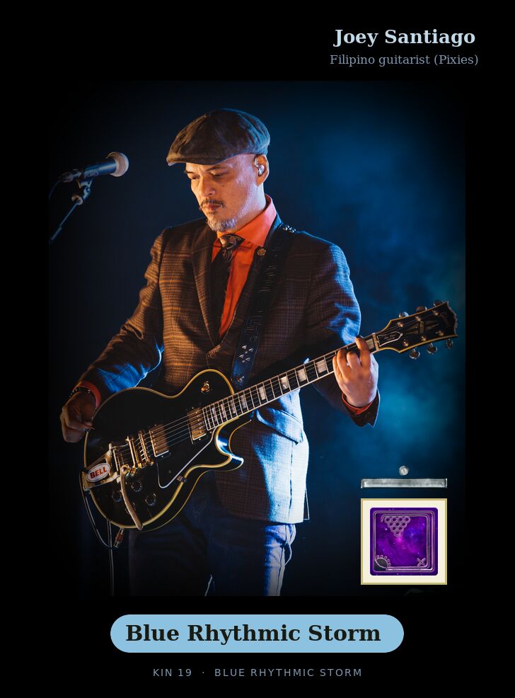 Joey Santiago · Blue Rhythmic Storm
