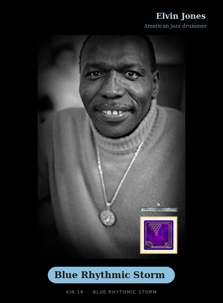 Elvin Jones · Blue Rhythmic Storm