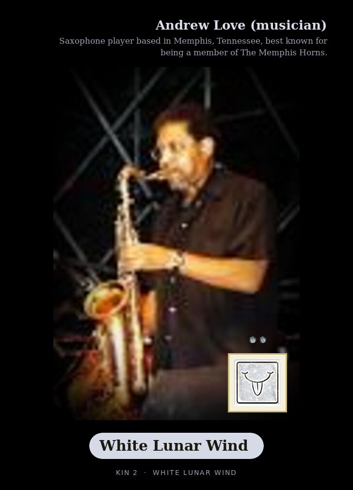 Andrew Love (musician) · White Lunar Wind