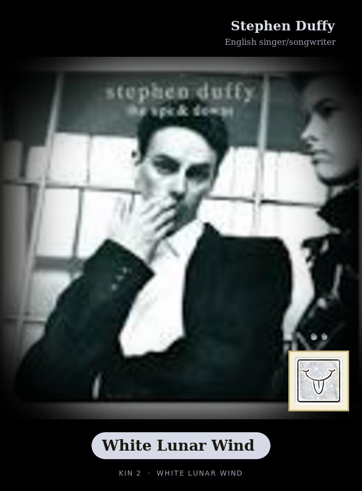 Stephen Duffy · White Lunar Wind