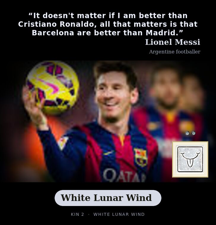 Lionel Messi · White Lunar Wind