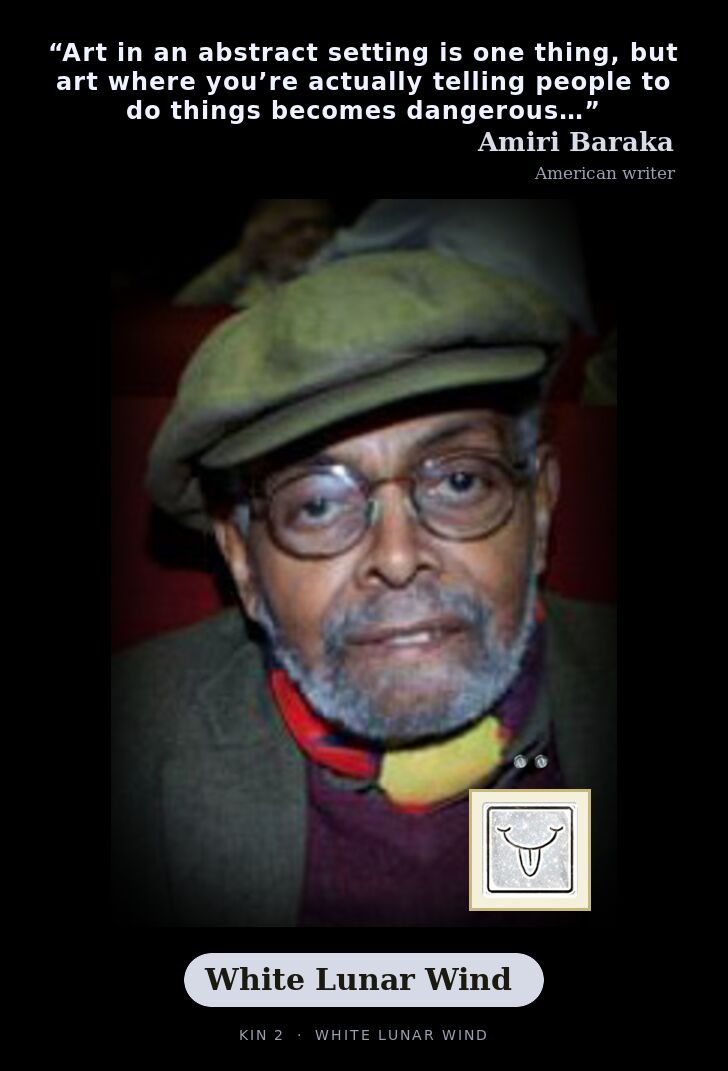 Amiri Baraka · White Lunar Wind