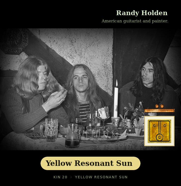 Randy Holden · Yellow Resonant Sun