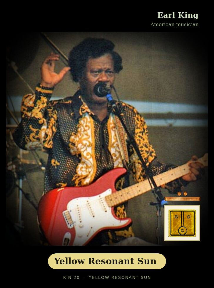 Earl King · Yellow Resonant Sun