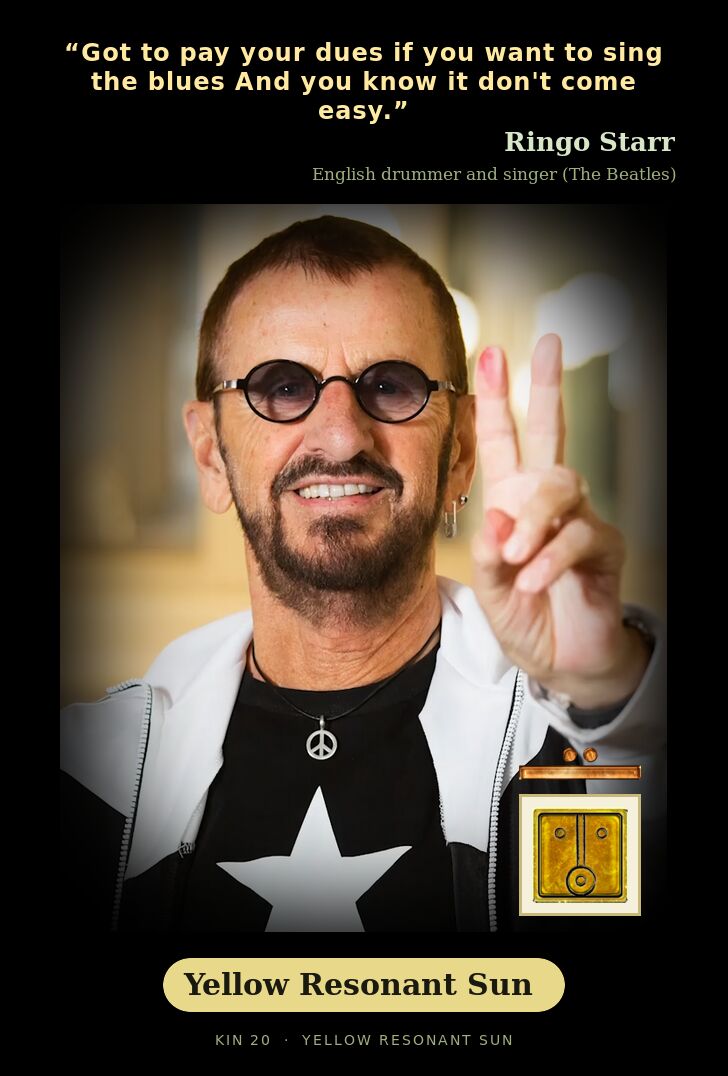 Ringo Starr · Yellow Resonant Sun