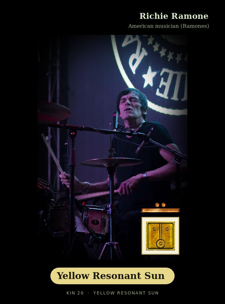 Richie Ramone · Yellow Resonant Sun