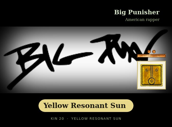 Big Punisher · Yellow Resonant Sun