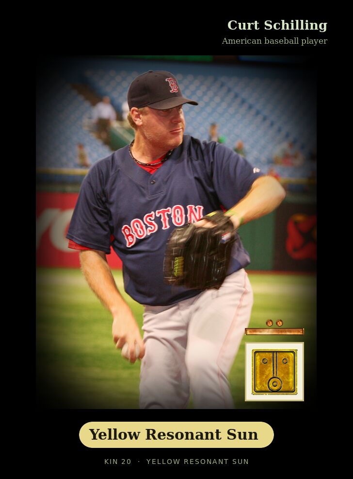 Curt Schilling · Yellow Resonant Sun