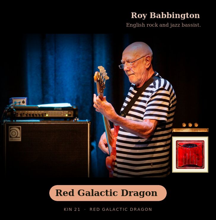 Roy Babbington · Red Galactic Dragon