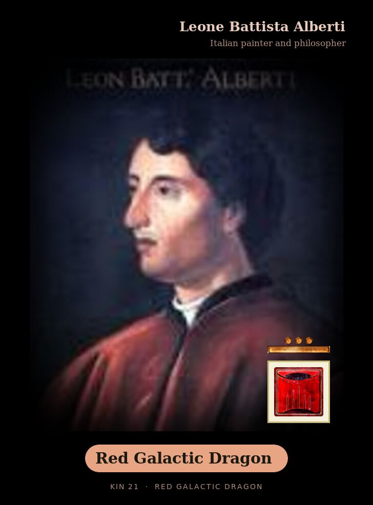 Leone Battista Alberti · Red Galactic Dragon