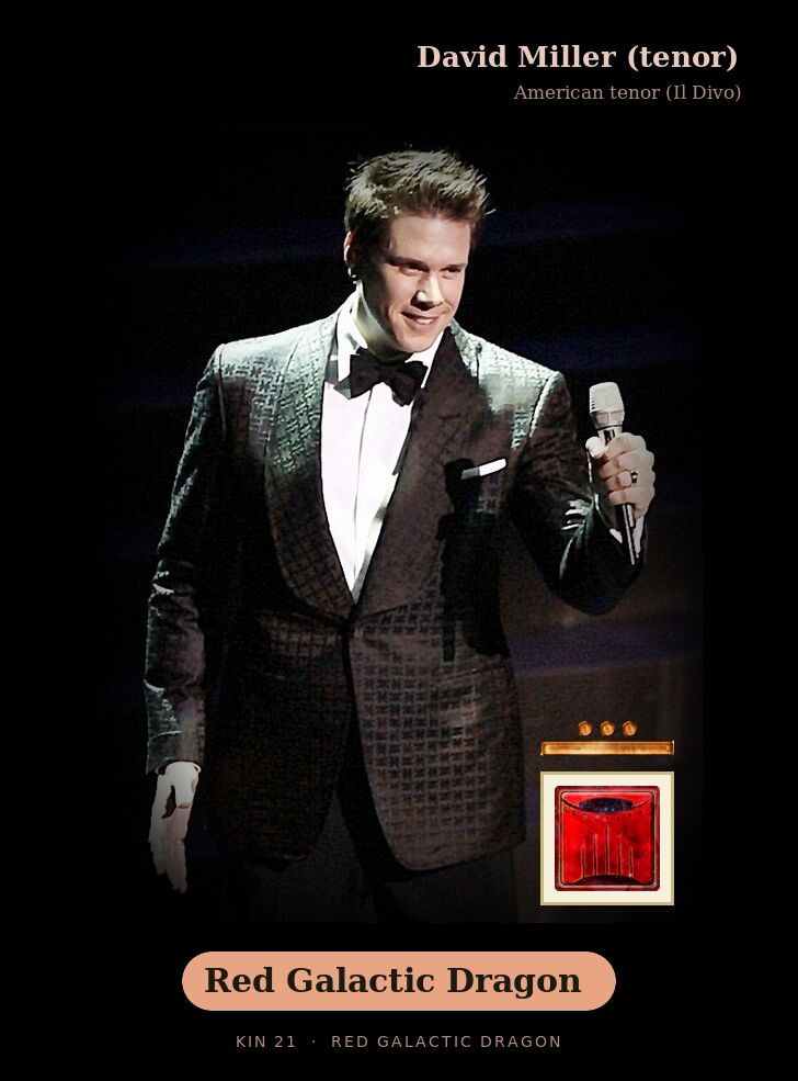 David Miller (tenor) · Red Galactic Dragon