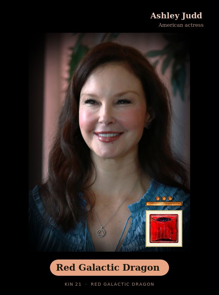 Ashley Judd · Red Galactic Dragon