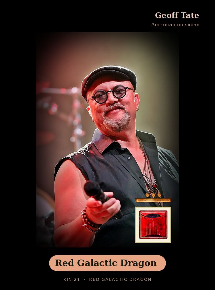 Geoff Tate · Red Galactic Dragon
