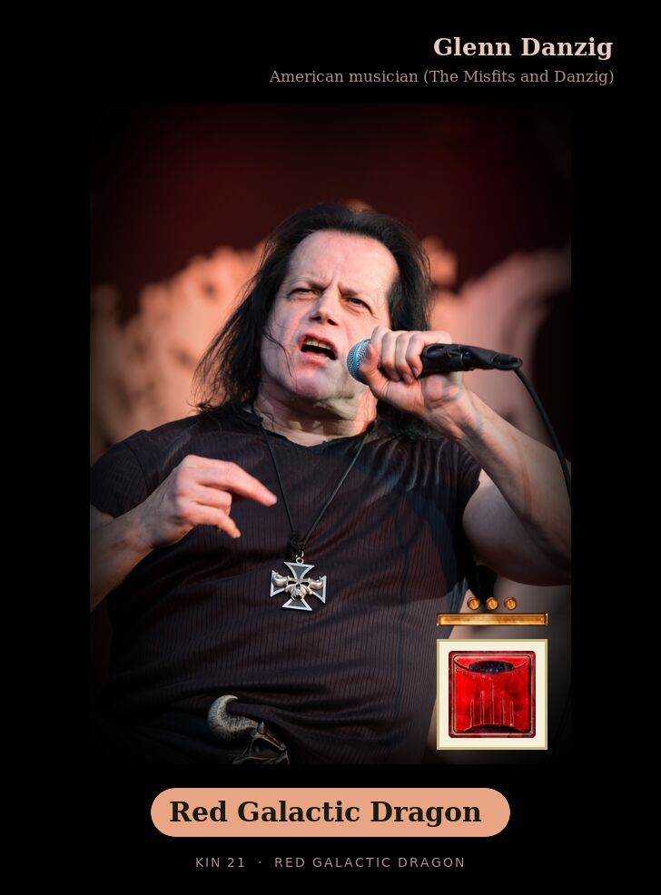 Glenn Danzig · Red Galactic Dragon