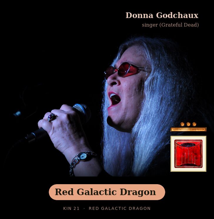 Donna Godchaux · Red Galactic Dragon