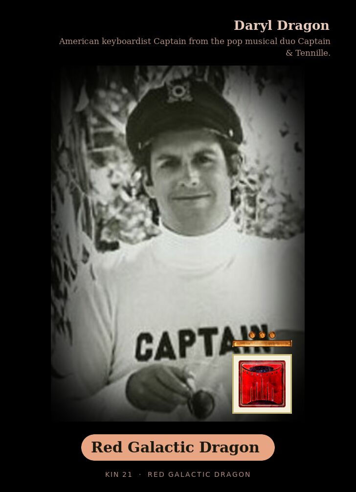 Daryl Dragon · Red Galactic Dragon