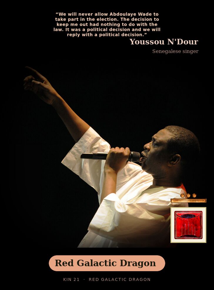 Youssou N'Dour · Red Galactic Dragon