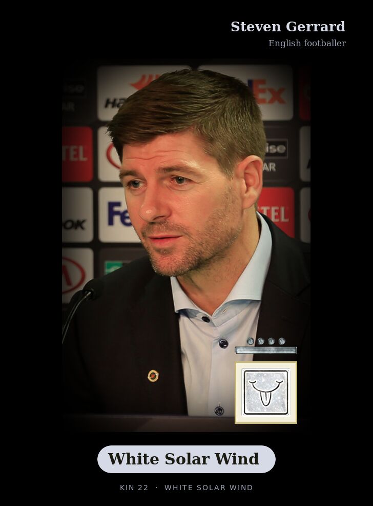 Steven Gerrard · White Solar Wind